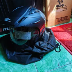 Nón bảo hiểm Mũ bảo hiểm Zeus 613B 3/4 – 2 kính, mái che rời, chính hãng 736595