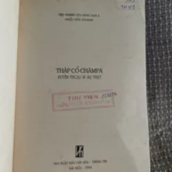 Tháp cổ Chămpa: Sự thật & Huyền thoại;  tác giả Ngô Văn Doanh, 1024593