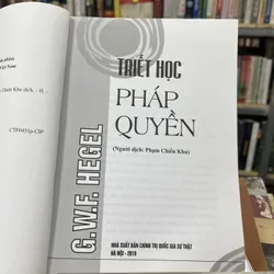 TRIẾT HỌC PHÁP QUYỀN - G.W.F. HEGEL (DỊCH: PHẠM CHIẾN KHU) 708887