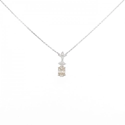 K18WG Dây chuyền kim cương 0.528CT - Hàng hiệu Chính hãng
