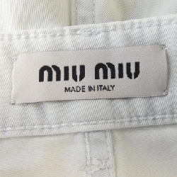 ミュウミュウ MIU MIU GWP463 S231 12V7 Quần short - Hàng hiệu Chính hãng 816103