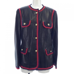 【Mã giảm giá】Gucci GUCCI Áo khoác da