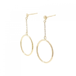 K18YG Bông tai - Hàng hiệu Chính hãng 869392