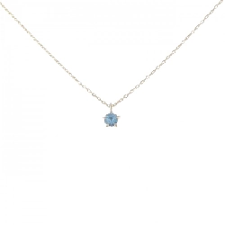 K10YG Ngôi sao Blue Topaz Dây chuyền - Hàng hiệu Chính hãng