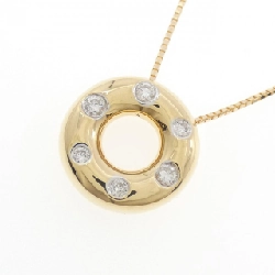 K18YG Dây chuyền kim cương 0.20CT - Hàng hiệu Authentic 858515