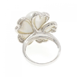 Nhẫn đá màu hoa K18WG - Hàng hiệu Authentic 851669