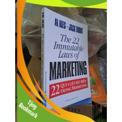 (TẶNG BOOKMARK) 22 quy luật bất biến trong marketing mới 90% RBK2507