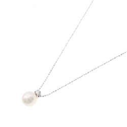 K18WG Dây chuyền ngọc trai Akoya 8.6mm - Hàng hiệu Chính hãng 855906