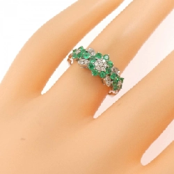 Nhẫn Emerald K18WG 0.54CT 671467