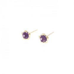 K18YG Amethyst Earrings - Hàng hiệu Authentic 869985