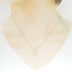 K18YG Dây chuyền kim cương 0.317CT 0.312CT 0.324CT VLY SI1 VG-GOOD - Hàng hiệu Chính hãng 873712