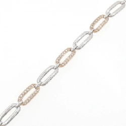 K18WG/K18PG Vòng tay kim cương 1.05CT - Hàng hiệu Chính hãng