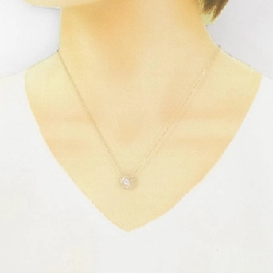 K18YG Dây chuyền kim cương 0.38CT - Hàng hiệu Chính hãng 867295