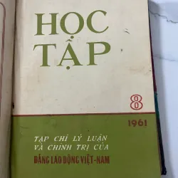 12 số tạp chí Học Tập năm 1961 798722