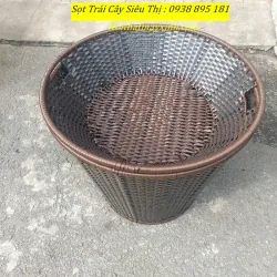 Giỏ mây trưng bày trái cây siêu thị cao 60 674842