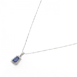Dây chuyền Sapphire PT900/PT850 1.28CT - Hàng hiệu Chính hãng 861453