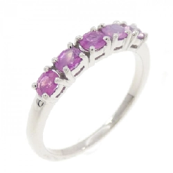 Nhẫn Sapphire PT950 0.59CT - Hàng hiệu Chính hãng