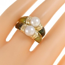 Nhẫn ngọc trai Akoya Bulgari - Hàng hiệu Authentic 838273