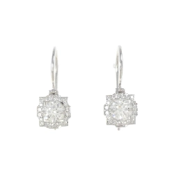 Khuyên tai dây Harry Winston Bell by Harry Winston 0.53CT 0.51CT E VS1 3EX-EXT