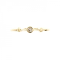 Nhẫn kim cương K18YG 0.03CT - Hàng hiệu Authentic 852230