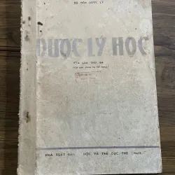 Dược lý thọc - 300 trang khổ lớn -1969