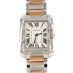 Cartier Tank Anglaise SM PG Combo W5310036 SSxPG Quartz - Hàng hiệu Chính hãng