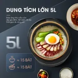 🔥 KALITE KPC5001 – Nồi áp suất 5L, đa chức năng: hầm, nấu, hấp tiện lợi! 707468