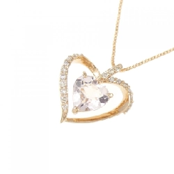 K18PG Dây chuyền hình trái tim Beryl 0.54CT - Hàng hiệu Chính hãng 860622