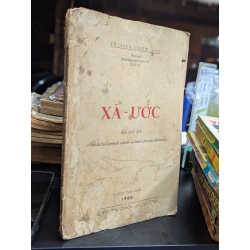 Xã ước - dịch giả Nguyễn Hữu Khang ( in lần nhất ) 137618
