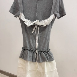 Váy phối ren hàng thiết kế 520900