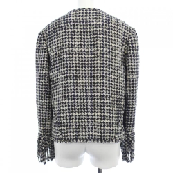 【Mã giảm giá】Áo khoác không cổ CHANEL 639215