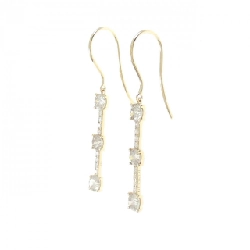 K18YG Bông tai kim cương 1.64CT - Hàng hiệu Chính hãng 871866