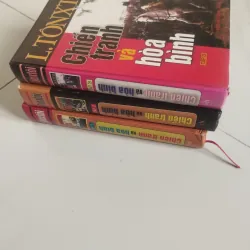 Chiến Tranh và Hòa Bình trọn bộ 3 tập in 700 cuốn 2007 999741