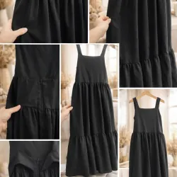 Váy đen 2 dây 973113