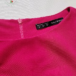Váy đầm Vnxk Zara woman hồng nơ eo 14520