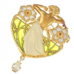 Brooch Mariela Enamel 665987
