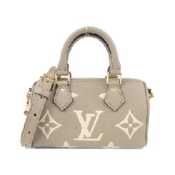 Túi xách Boston Louis Vuitton Monogram Bicolor Nano Speedy M82890 - Hàng hiệu Chính hãng