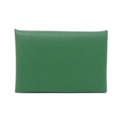 【Sản phẩm chưa sử dụng】Thẻ đựng thẻ Hermes Calvi 044164CK