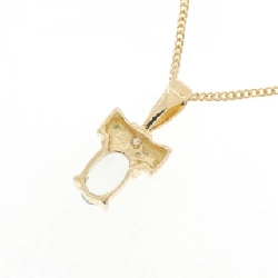 K18YG Aquamarine Necklace - Hàng hiệu Authentic 858671