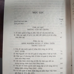 KINH NGHIỆM TỔ CHỨC QUẢN LÝ NÔNG THÔN VIỆT NAM TRONG LỊCH SỬ 329936