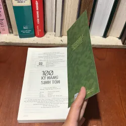 II Sách Kỹ Năng: 100 Kỹ Năng Sinh Tồn (Tủ Sách Bách Khoa Tri Thức) - CLINT EMERSON - 2024 745923