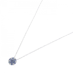 K18WG Sapphire Necklace - Hàng hiệu Authentic 857056