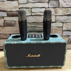 Loa karaoke Marshall kèm 2 mic hàng nhập khẩu