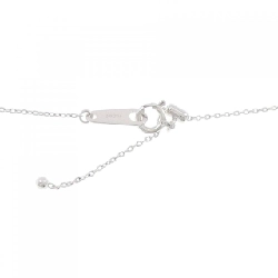 K10WG Mặt dây chuyền kim cương hình trái tim × hoa 0.05CT - Hàng hiệu Chính hãng 860975