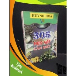 (TẶNG BOOKMARK) 305 mẹo vặt cần biết Huỳnh Hoa 1997 mới 70% ố nặng RBK0406 kỹ năng