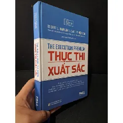[Sách Cũ SCGR] Thực thi xuất sắc (bìa cứng) mới 80% bẩn bìa, higlight, chữ viết nhiều 2021 Robert S. Kaplan & David P.Norton HCM1604 MARKETING KINH DOANH