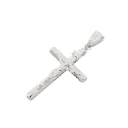 K14WG Mặt dây chuyền hình chữ thập - Hàng hiệu Chính hãng