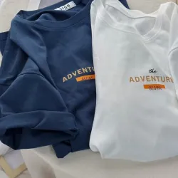 ÁO THUN PHÔNG NỮ UNESEX 3158 CHẤT LIỆU COTTON FORM RỘNG DẤU QUẦN 780957