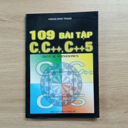 Sách 109 Bài tập C, C++, C++5 (2000)