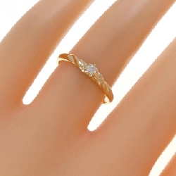 Nhẫn kim cương K18YG - Hàng hiệu Authentic 848044